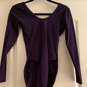 WORN ONCE American Apparel Black Onesie SZ L